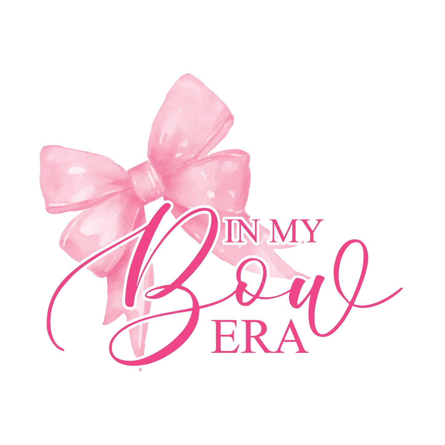 Pink Coquette Bow Sticker | 3.0" x 2.5" Die Cut | Waterproof, Scratch-Resistant Vinyl | Perfect for Slumber Parties & Accessories